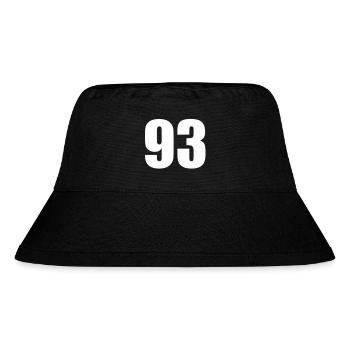 93 - Stanley/Stella Recycled Bucket Hat - black - Front