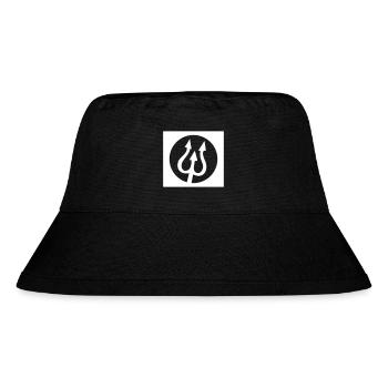 Inferno 29 - Stanley/Stella recycelter Bucket Hat - Schwarz - Vorne
