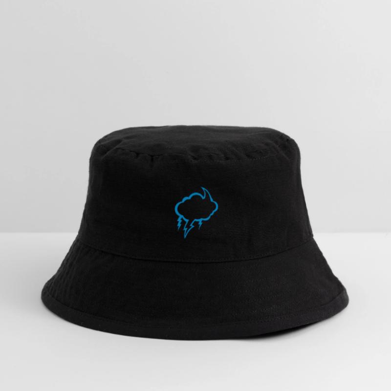 bubble cloud eclair dark cloudy lightning 2210 Stanley/Stella Recycled Bucket Hat