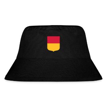 Schwaben - Stanley/Stella recycelter Bucket Hat - Schwarz - Vorne