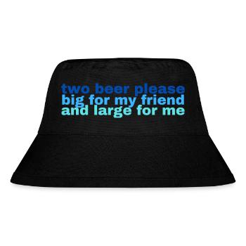 Ola-Conny Morgan A trip Two Beer Please - Big For - Stanley/Stella Recycled Bucket Hat - black - Front