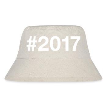 2017 Hashtag 9 years 9th birthday - Stanley/Stella Recycled Bucket Hat - natural - Front