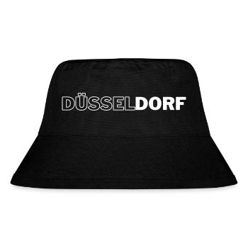Dusseldorf - Stanley/Stella Recycled Bucket Hat - black - Front