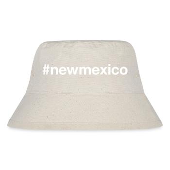 NEW MEXICO Hashtag - Stanley/Stella recycelter Bucket Hat - Naturweiß - Vorne