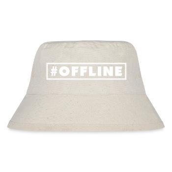 #OFFLINE - Stanley/Stella recycelter Bucket Hat - Naturweiß - Vorne