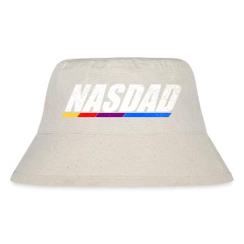 Vape Genre Retro Logo Design Nasdad - Stanley/Stella Recycled Bucket Hat - natural - Front