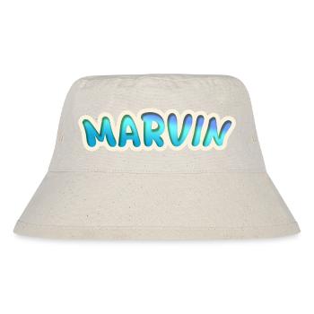 Gift for Marvin - Stanley/Stella Recycled Bucket Hat - natural - Front