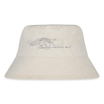 Alea iacta est decorated white - Stanley/Stella Recycled Bucket Hat - natural - Front
