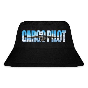 Cargo pilot An-124 - Stanley/Stella recycelter Bucket Hat - Schwarz - Vorne