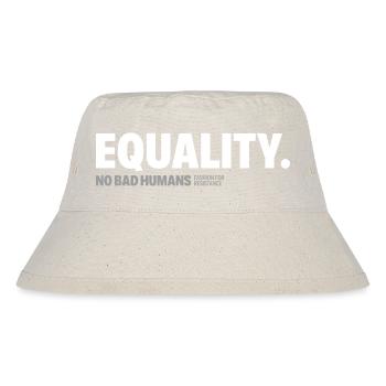 Equality - Stanley/Stella recycelter Bucket Hat - Naturweiß - Vorne