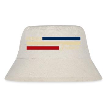 France - Rennes - France - Flag - Stripes - Stanley/Stella Recycled Bucket Hat - natural - Front