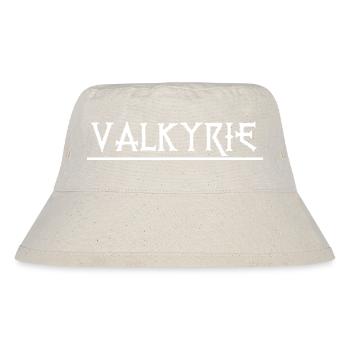 Walküre Wikinger Zitat - Stanley/Stella recycelter Bucket Hat - Naturweiß - Vorne