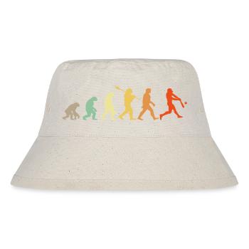 Ich kann nicht Baseball haben - Stanley/Stella recycelter Bucket Hat - Naturweiß - Vorne
