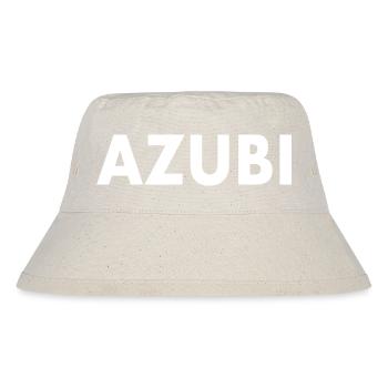 Azubi - Stanley/Stella recycelter Bucket Hat - Naturweiß - Vorne