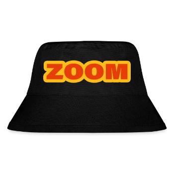 ZOOM - Stanley/Stella recycelter Bucket Hat - Schwarz - Vorne