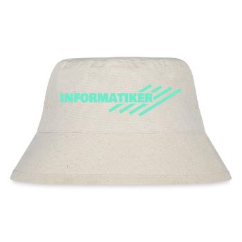 Informatiker - Stanley/Stella recycelter Bucket Hat - Naturweiß - Vorne