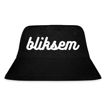 bliksem - Stanley/Stella Recycled Bucket Hat - black - Front