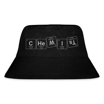 Chemiker - Stanley/Stella recycelter Bucket Hat - Schwarz - Vorne