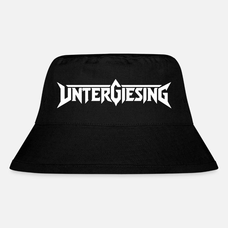 untergiesing - Stanley/Stella recycelter Bucket Hat - Schwarz