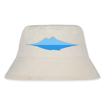 Neapel, Vesuv - Stanley/Stella recycelter Bucket Hat - Naturweiß - Vorne