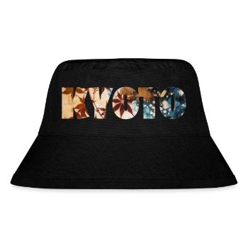 KYOTO COLORFUL - Stanley/Stella Recycled Bucket Hat - black - Front