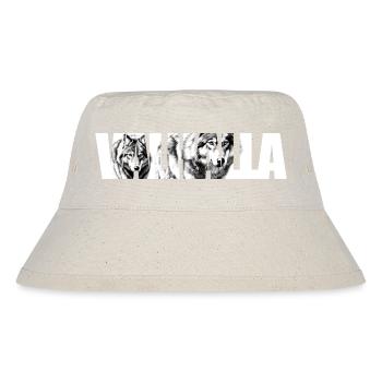 Wolfsruf Typography - Stanley/Stella Recycled Bucket Hat - natural - Front