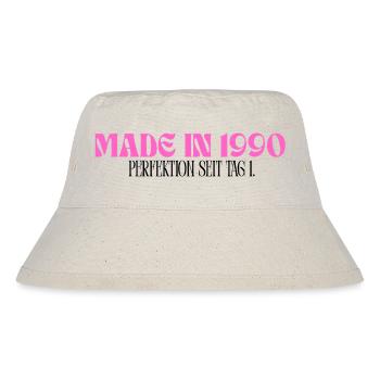 Made in 1990 - Perfection since day 1 - Stanley/Stella Recycled Bucket Hat - natural - Front