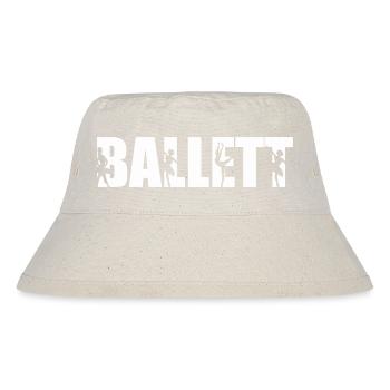 ballett - Stanley/Stella recycelter Bucket Hat - Naturweiß - Vorne