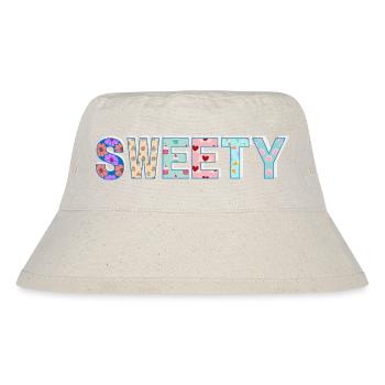 Sweety Sweetheart - Stanley/Stella Recycled Bucket Hat - natural - Front
