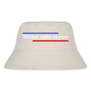 URR - Stanley/Stella recycelter Bucket Hat - Naturweiß - Vorne