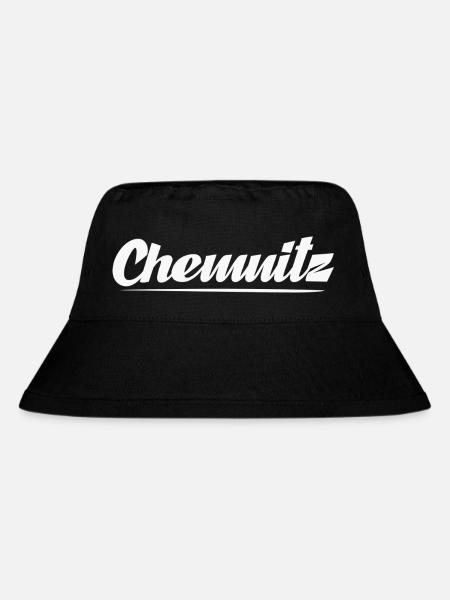 Chemnitz - Stanley/Stella recycelter Bucket Hat - Schwarz