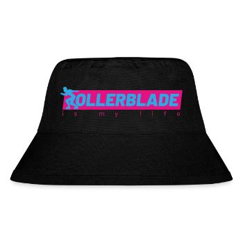 rollerblade is my life - Stanley/Stella Recycled Bucket Hat - black - Front