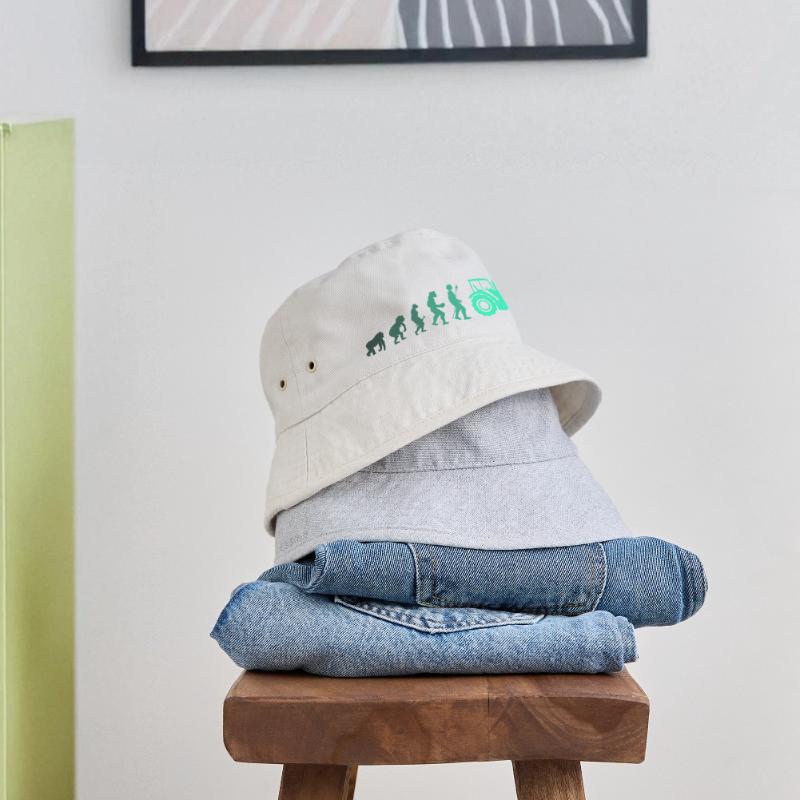 Tractor evolution Stanley/Stella Recycled Bucket Hat