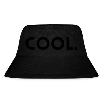 cool. - Stanley/Stella recycelter Bucket Hat - Schwarz - Vorne