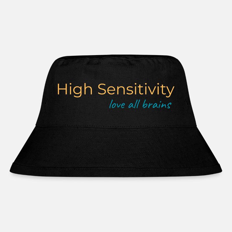 High Sensivity - Stanley/Stella Recycled Bucket Hat - black