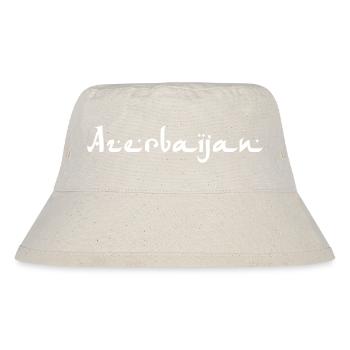 Azerbaijan Aserbaidschan - Stanley/Stella Recycled Bucket Hat - natural - Front