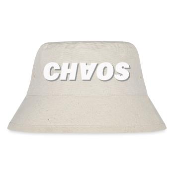 Chaos - Stanley/Stella Recycled Bucket Hat - natural - Front