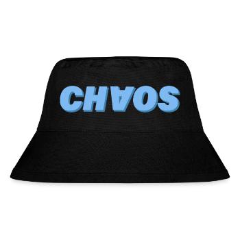 Chaos - Stanley/Stella Recycled Bucket Hat - black - Front