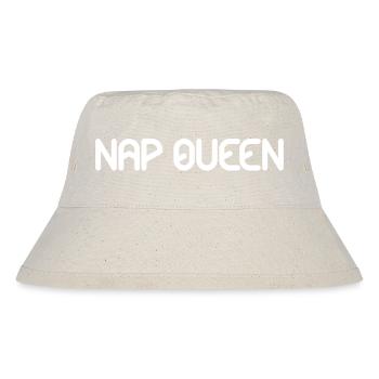 nap queen - Stanley/Stella Recycled Bucket Hat - natural - Front