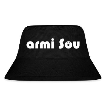 armi Sou - Stanley/Stella recycelter Bucket Hat - Schwarz - Vorne