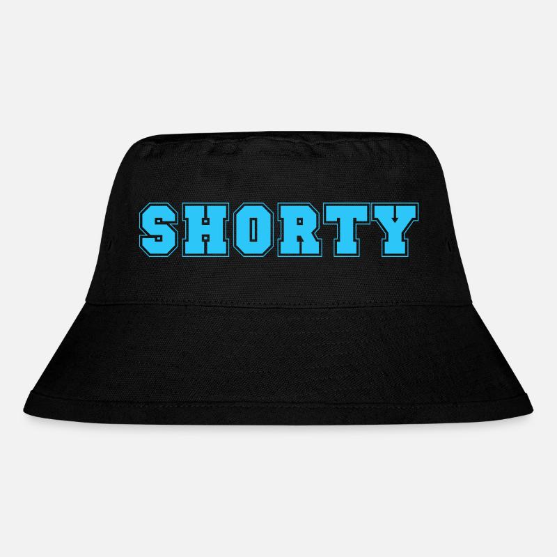 Shorty - Stanley/Stella recycelter Bucket Hat - Schwarz
