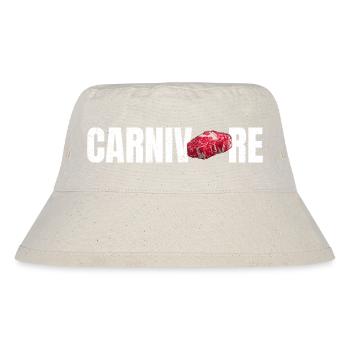 Carnivore Meat BBQ Lover - Stanley/Stella Recycled Bucket Hat - natural - Front