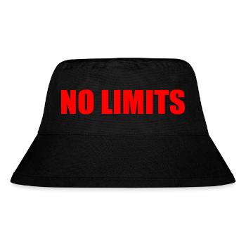 No limits - Stanley/Stella Recycled Bucket Hat - black - Front