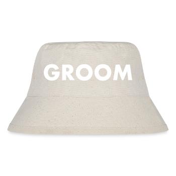 Groom - Stanley/Stella Recycled Bucket Hat - natural - Front