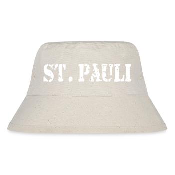 St. Pauli - Hamburg Sankt Pauli - Stanley/Stella Recycled Bucket Hat - natural - Front