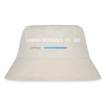 Gaming Increased To 100 - Stanley/Stella Recycled Bucket Hat - natural - Front