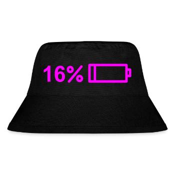 Finally 16! Happy 16! Sweet 16! - Stanley/Stella Recycled Bucket Hat - black - Front