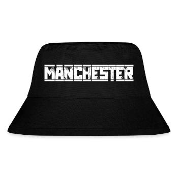 MANCHESTER! - Stanley/Stella Recycled Bucket Hat - black - Front