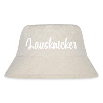 Lausknicker Erzgebirge - Stanley/Stella recycelter Bucket Hat - Naturweiß - Vorne