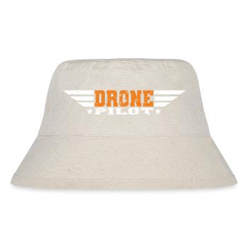 Drohnenpilot Whoop Copter FPV UAS Pilot Drone - Stanley/Stella Recycled Bucket Hat - natural - Front